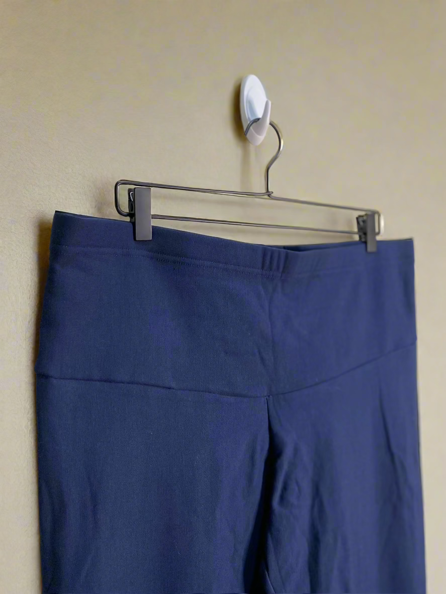 blue fleeced pants