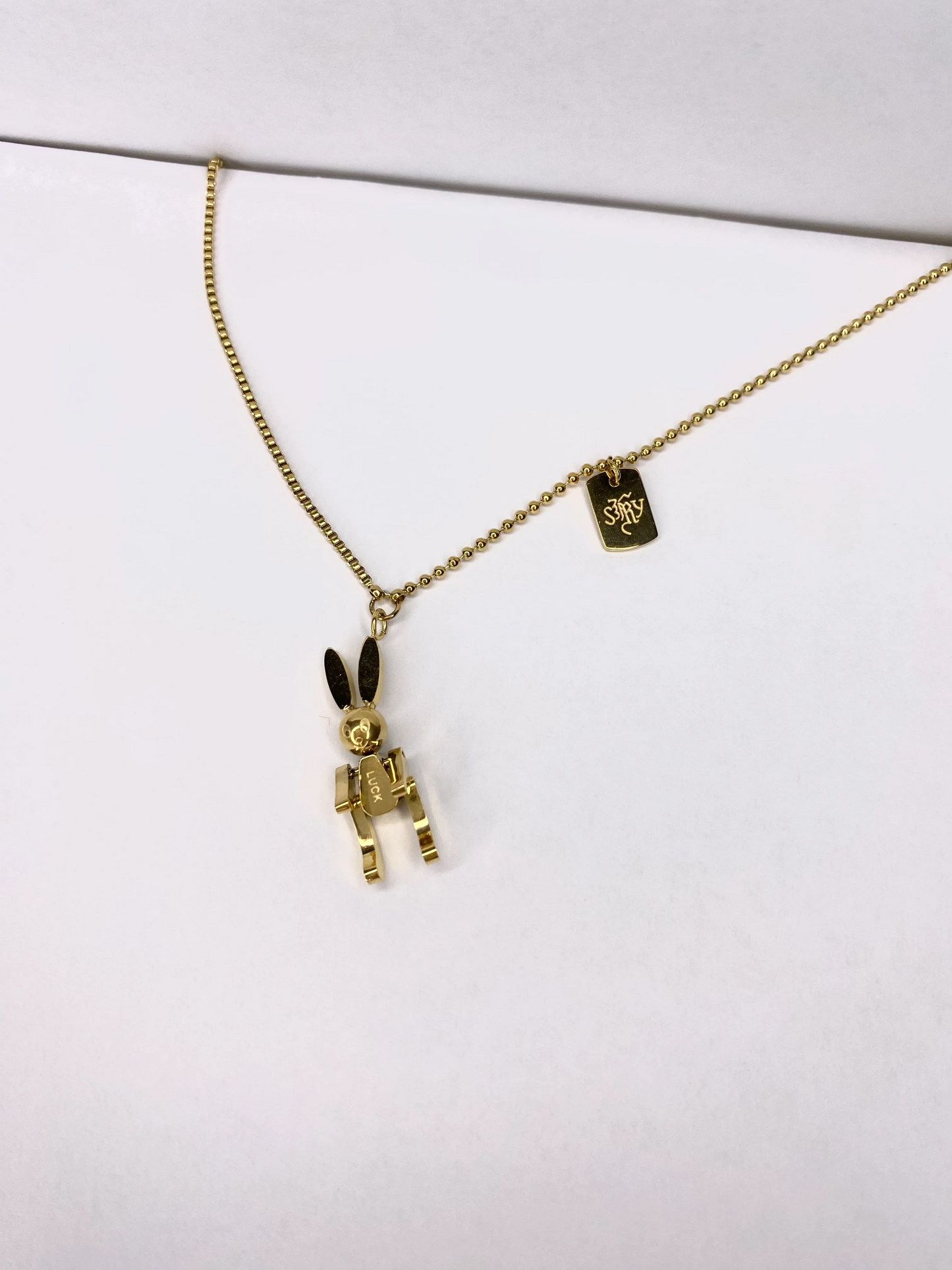 bunny necklace