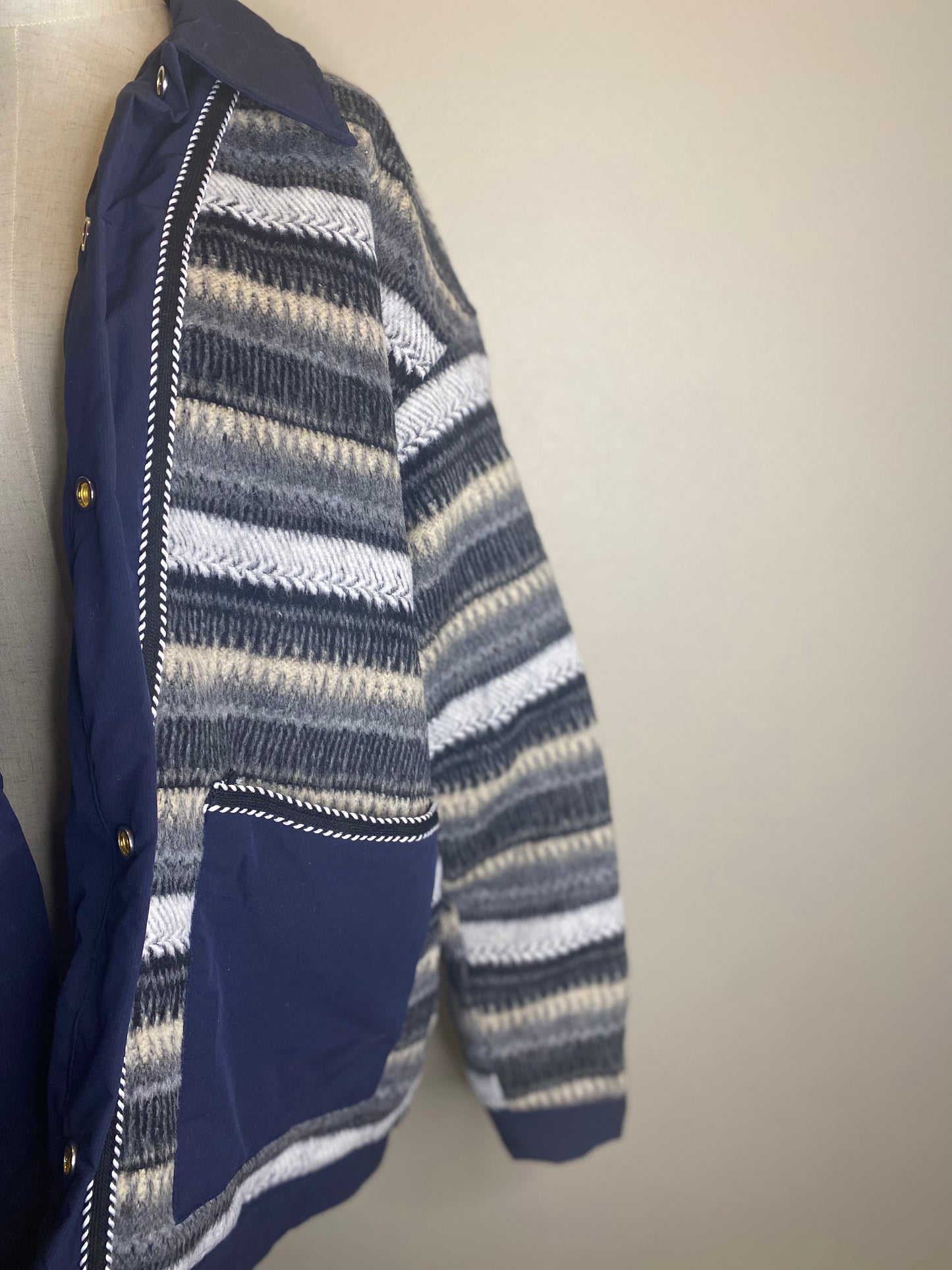 blue jacket
