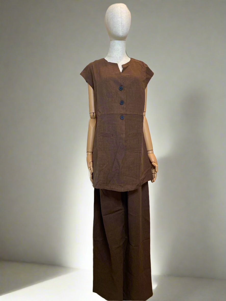 brown top and bottom