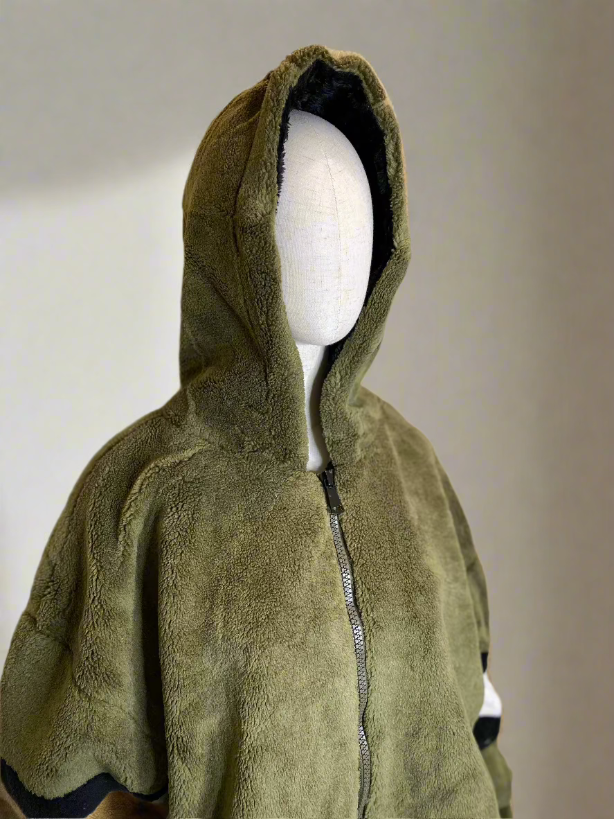 green jacket