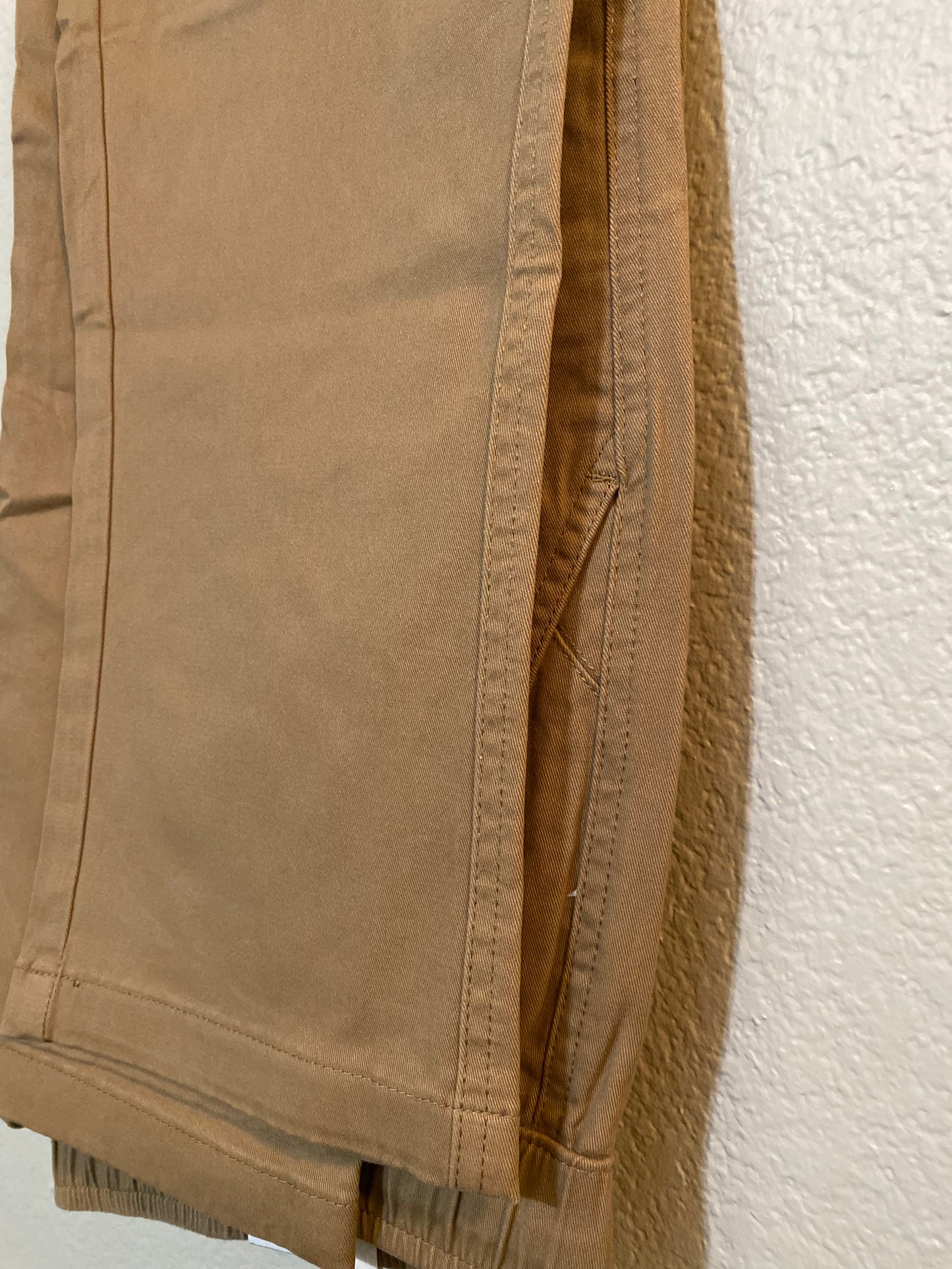 brown jeans