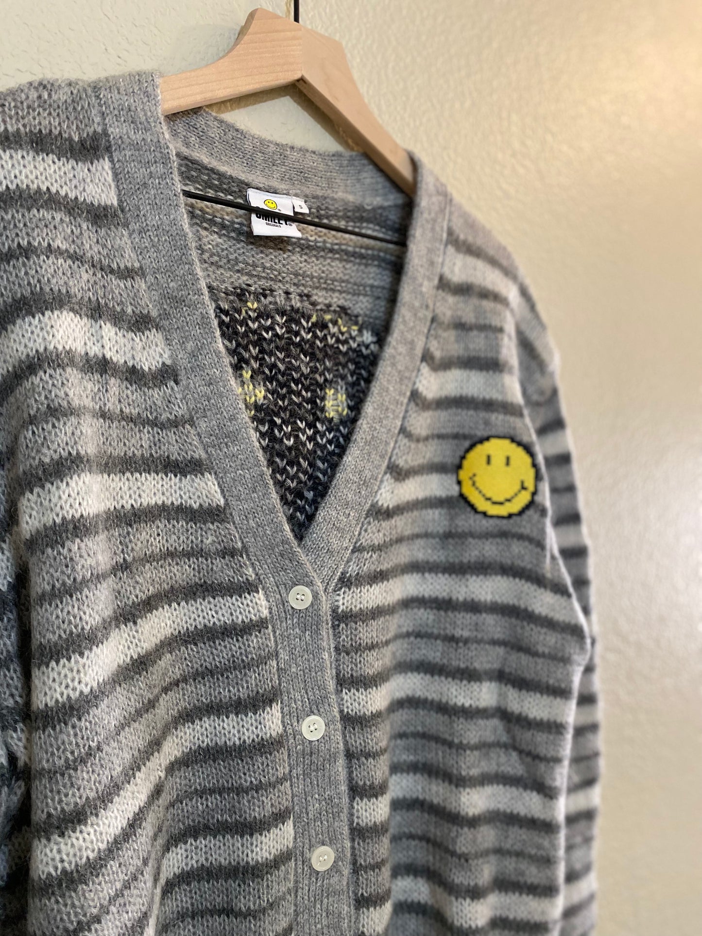 happy face sweater