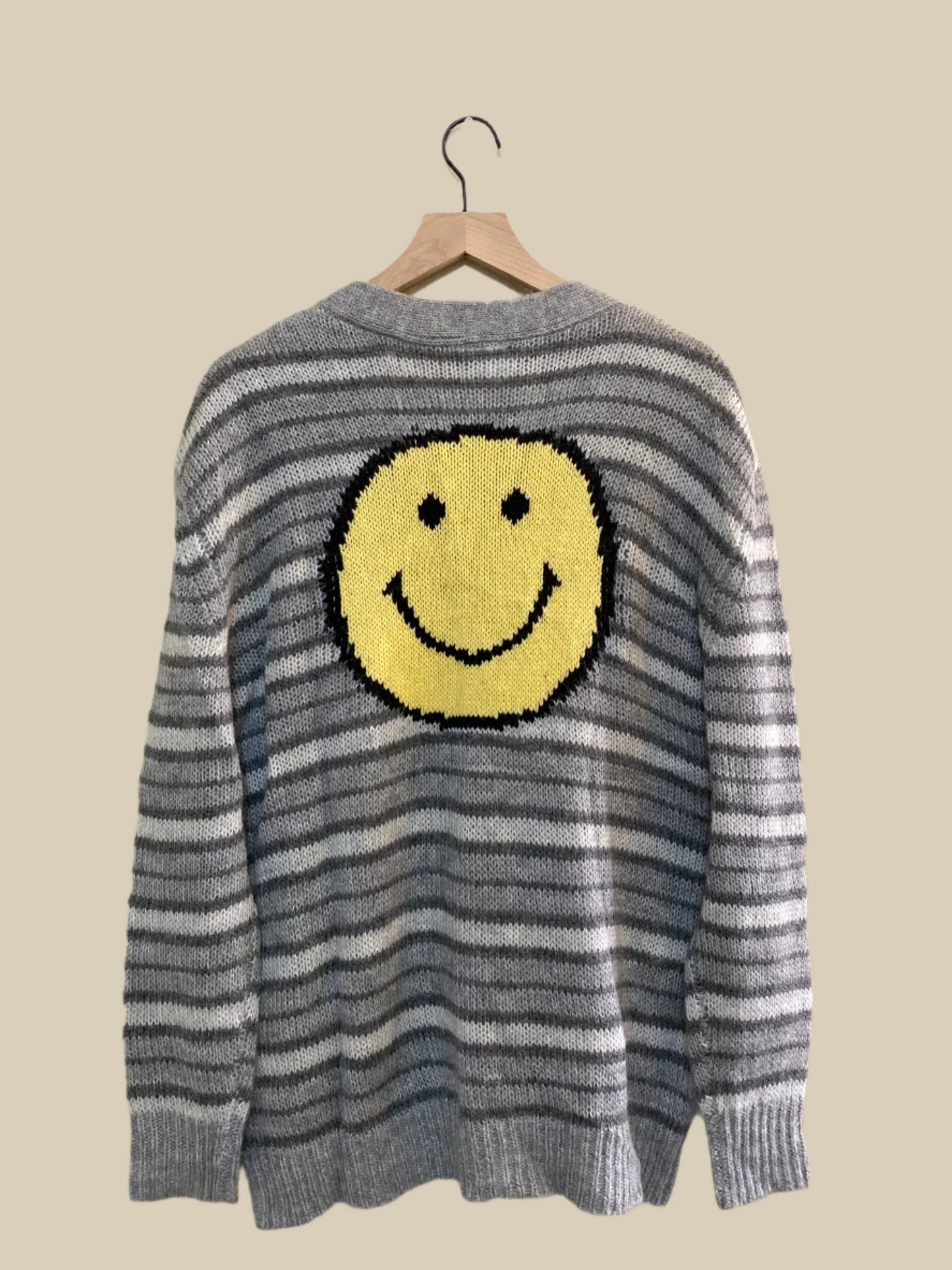 happy face sweater