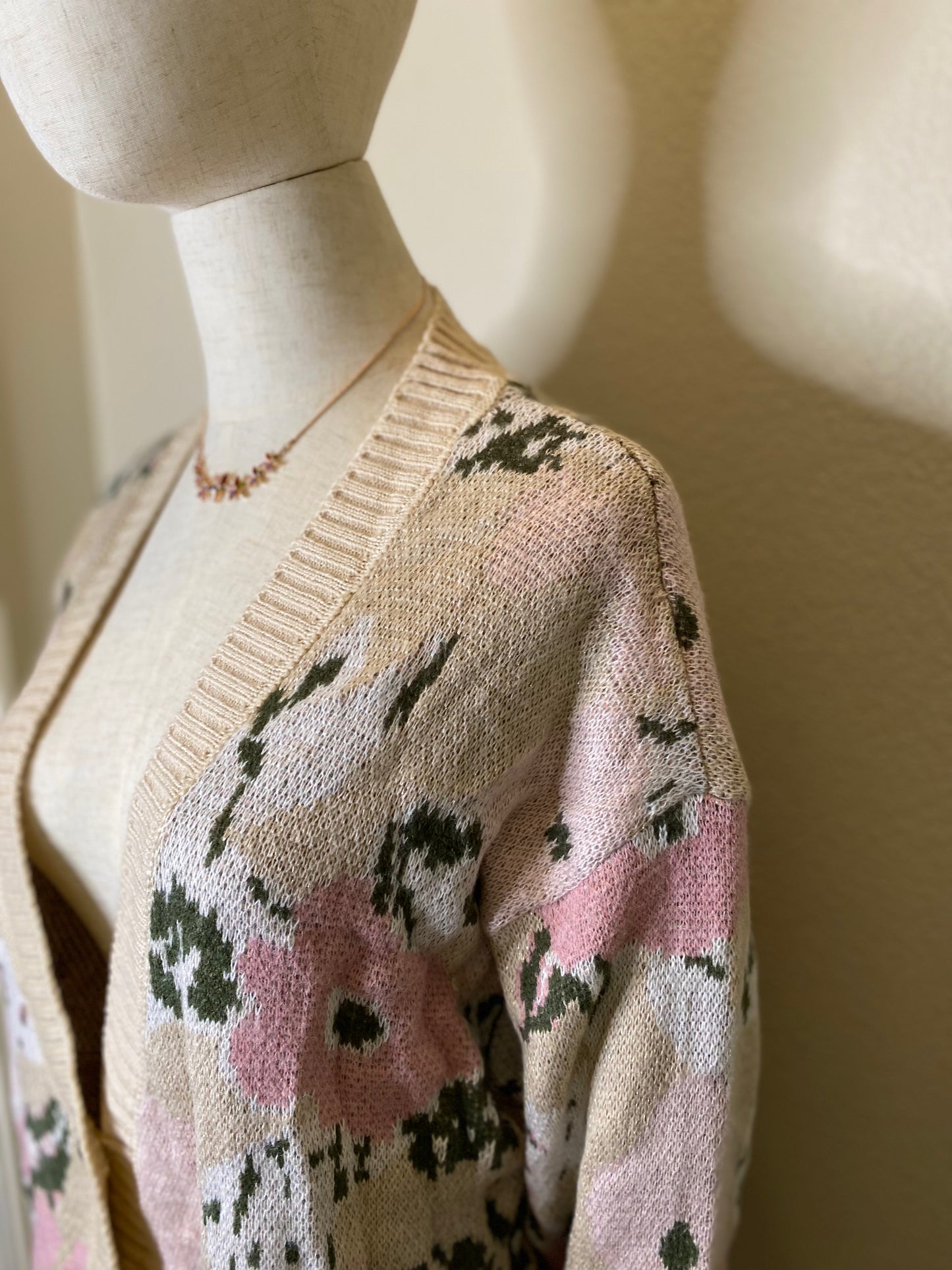 floral sweater