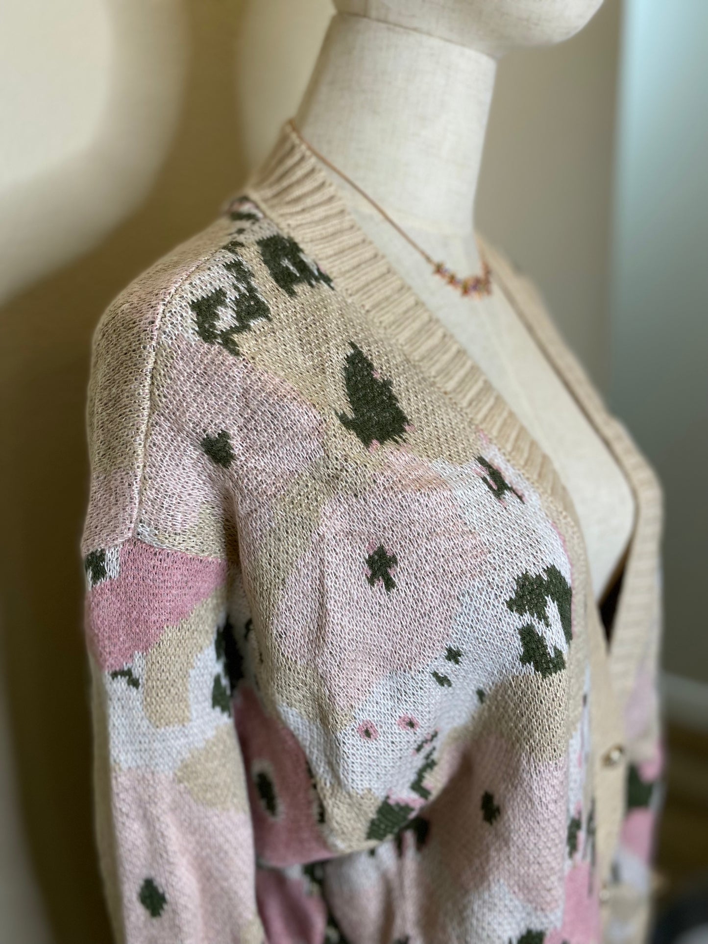 floral sweater