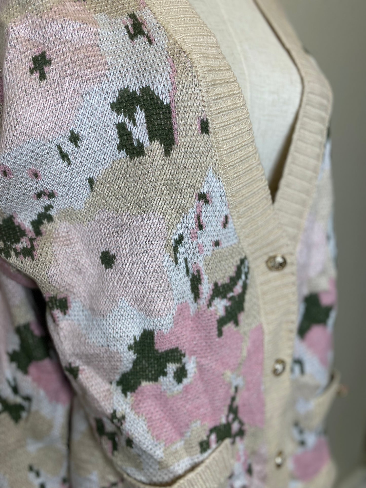 floral sweater
