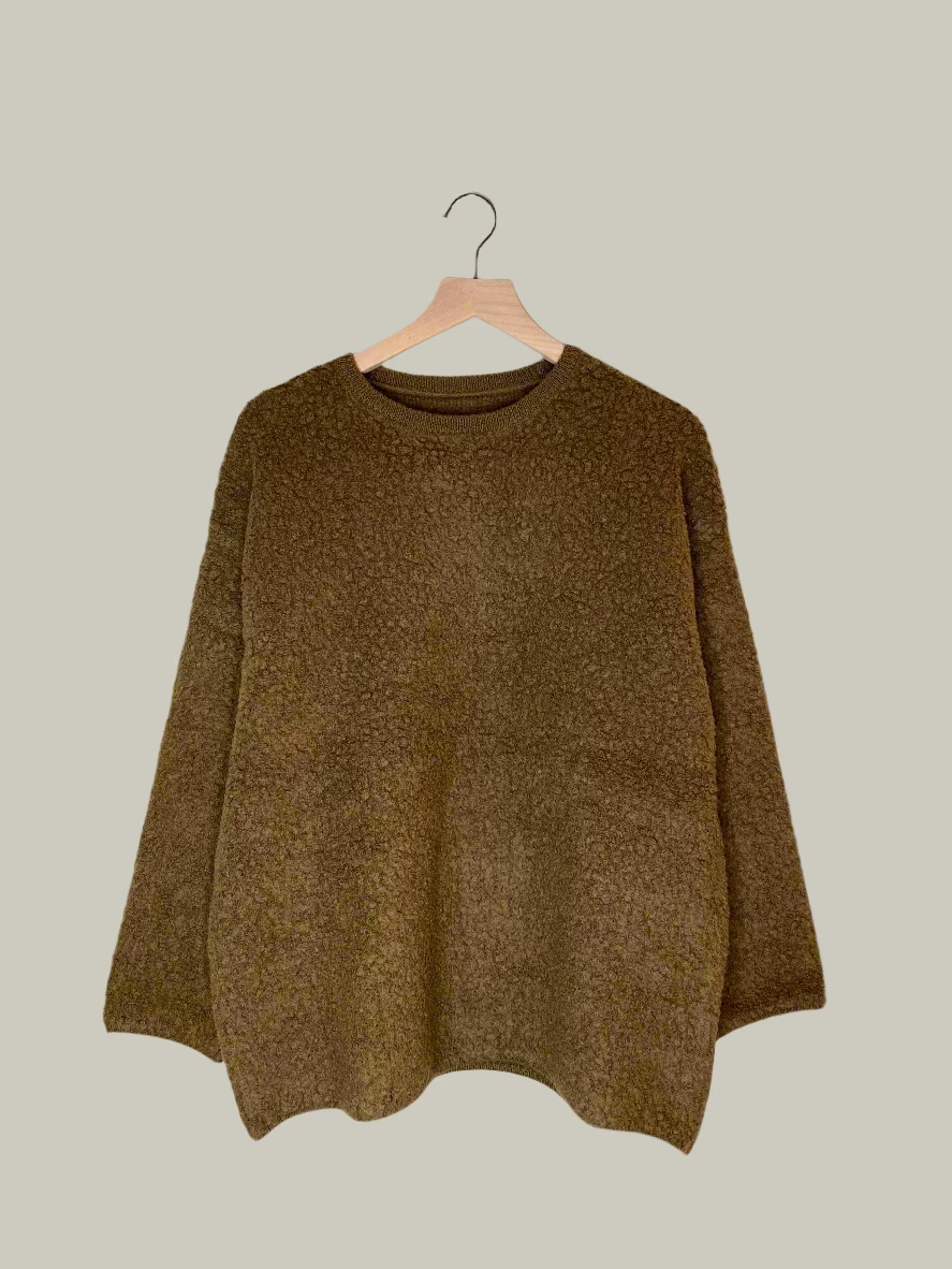 brown sweater 