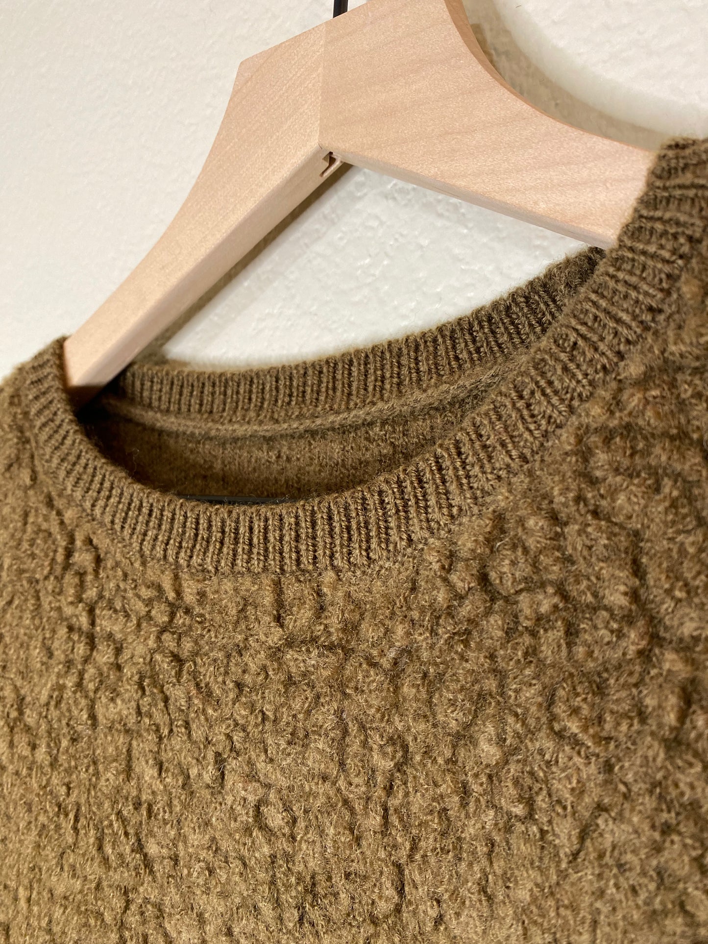 brown sweater 