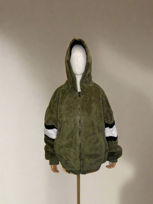green jacket 