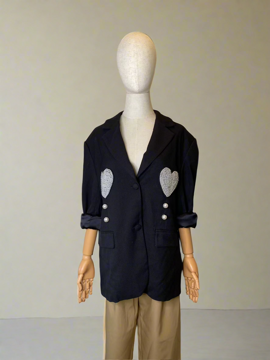 black jacket