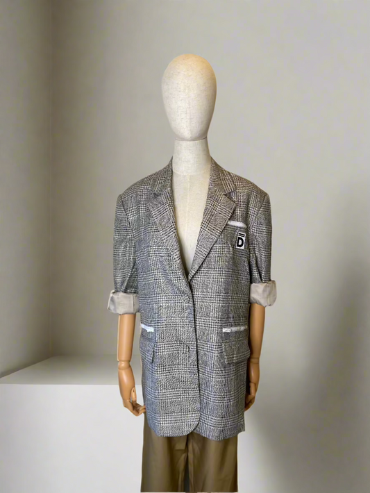 grey jacket 